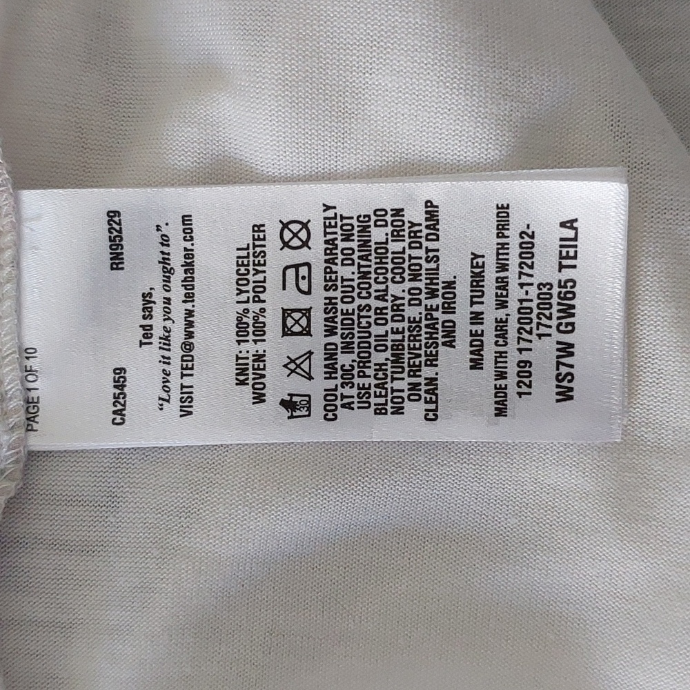Ted Baker T-shirt AU10 - Picture 6 of 6